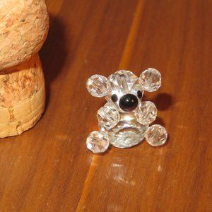 Crystal miniature koala figurine